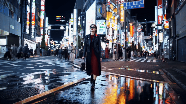 sora ai woman in the streets