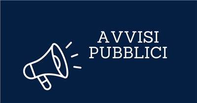Avvisi di manifestazione d'interesse