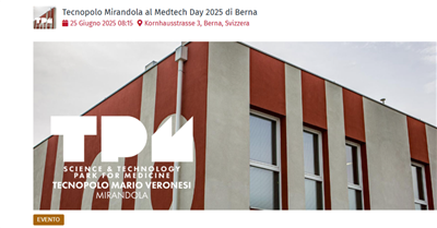 Il TPM di Mirandola porta l’eccellenza biomedicale modenese in Svizzera