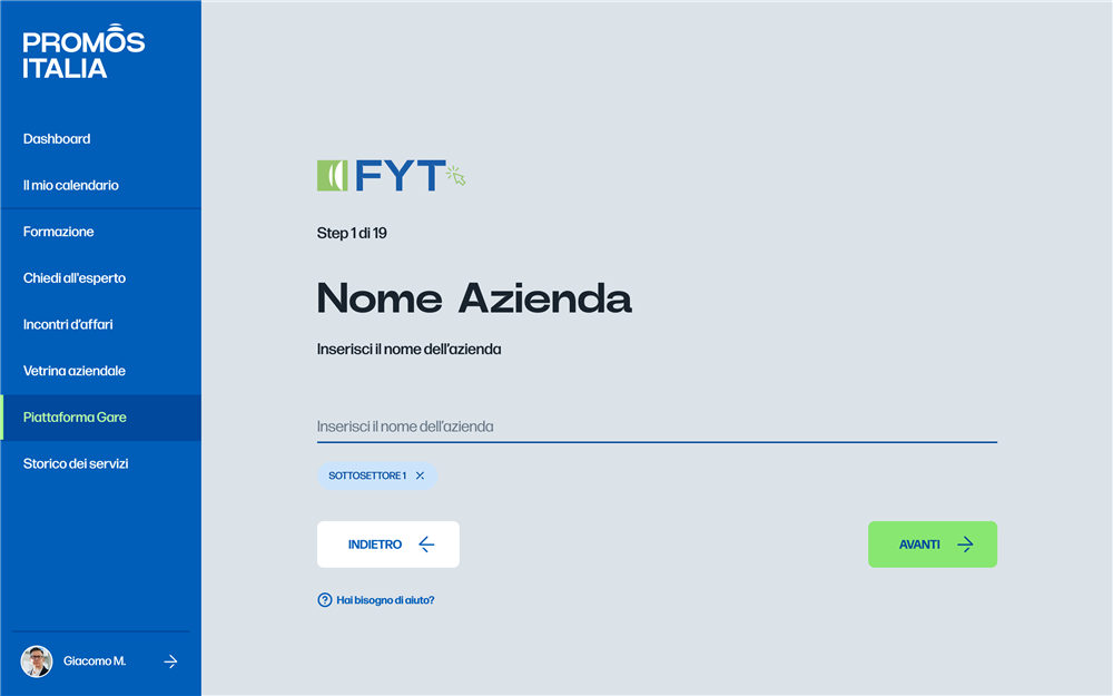 Create your profile
